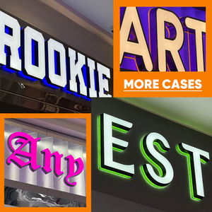 Daco dấu hiệu cao cấp <span class=keywords><strong>LED</strong></span> signage kênh backlighting thiết kế miễn phí IP65 không thấm nước 3-năm bảo hành cho cửa hàng khách sạn hướng - Product Image 6