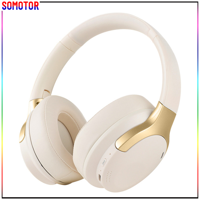 Wireless Over-Ear Active Noise Cancelling Bluetooth Headphones Long Battery Life Sports Earphones