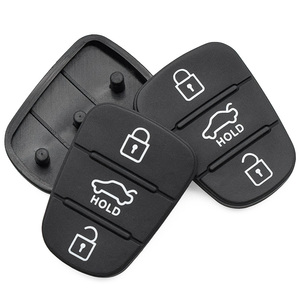 Nhanh Chóng Vận Chuyển 3 Nút Silicone <span class=keywords><strong>Key</strong></span> Pad Xe Từ Xa Thay Thế Chính Nút Cho H-Yundai Thân Cây Giữ <span class=keywords><strong>Key</strong></span> Pad - Product Image 6
