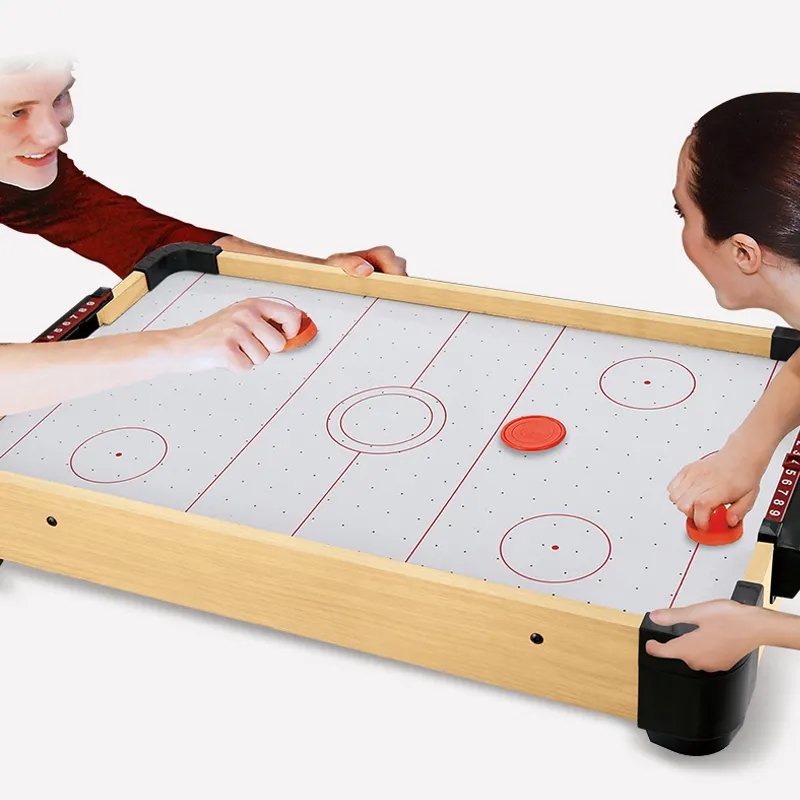 Aile spor oyuncaklar kapalı interaktif oyun ahşap Mini masa buz hokeyi oyunu oyuncak