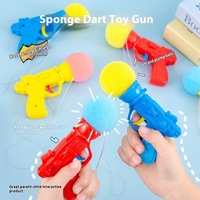 Vente en gros de jouets lanceurs électroniques en plastique ABS créatifs et intéressants pour les enfants de 14 ans et plus, avec balles en éponge douce et pistolets à eau