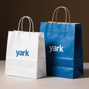 Sac en papier kraft écologique avec logo personnalisé, pour vêtements, chaussures, aliments, bougies, parfums, bijoux, sac cadeau en papier - Product Image 6