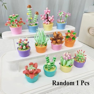 小さなピースすべてのビルディングブロックと互換性があります教育用組み立てユニセックスギフトミニチュアモデルかわいい動物ビルディングブロック - Product Image 4