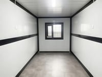 Conteneur de maison pliant portatif préfabriqué modulaire contemporain de 20 pieds