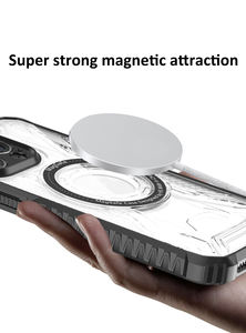 Trend 2025 fundas magnéticas para teléfono móvil a prueba de golpes TPU PC funda trasera para teléfono móvil para <span class=keywords><strong>Samsung</strong></span> S25 Ultra S24 A55 A05 A16 - Product Image 3