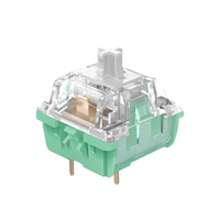 Couvercle supérieur transparent personnalisé pour switches de clavier mécanique (type Cabbage Tofu / Kangbai) – Idéal pour le gaming et le bureau