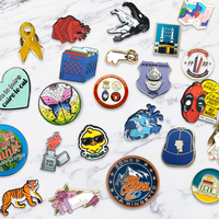 Fabricant de badges en métal personnalisés avec logo, design mignon, épingles à revers en émail dur, sur mesure