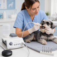 Détartreur dentaire ultrasonique avec interface d'eau externe et contrôle de puissance pour usage vétérinaire (chiens et chats)