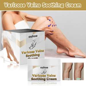 OUHOE Nouvelle Crème Réparatrice pour <span class=keywords><strong>Varices</strong></span> 30g Apaisante Jambes Veines Araignées Soulagement Douleur Angéite Élimination <span class=keywords><strong>Traitement</strong></span> Phlébite - Product Image 3