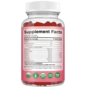 1 Bouteille de Gummies <span class=keywords><strong>pour</strong></span> Compléter les Vitamines Collagène Favoriser <span class=keywords><strong>la</strong></span> Croissance et <span class=keywords><strong>la</strong></span> Santé Alimentaire - Product Image 4