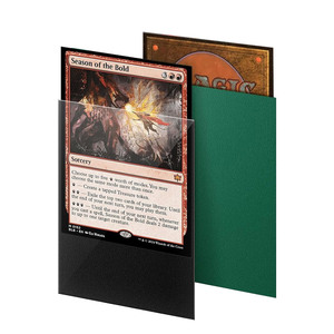 Protège-cartes Dragon - Protège-cartes mats double face, taille standard, dos texturé, compatibles avec les cartes Pokémon TCG, protège-cartes mats - Product Image 2