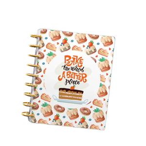 Cahiers personnalisés Happy Planner Journal Notebook Impression Couverture Disque Relié Couverture Quotidienne Mensuelle Cahier de Recettes Couvertures de Livres - Product Image 1