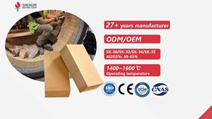 Bester Preis Aluminium oxid Al2O3 Scham ott Isolier stein SK32 34 36 Feuer <span class=keywords><strong>best</strong></span>ändiges industrielles Ofens ch weißen Feuerfestes Material - Product Image 2