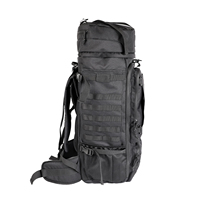 Sac à dos tactique unisexe 50L 60L 70L, grand, imperméable, Molle, randonnée en plein air, camping, voyage - Noir, polyester respirant, antivol