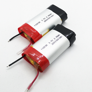Batterie lithium-ion solide ovale haute performance 112038 de haute qualité avec cathode LiCoO2 750 mAh 500 cycles - Product Image 3