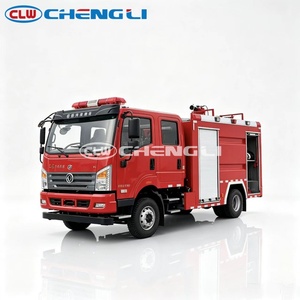 Camion-citerne de pompiers Dongfeng 4x4, diesel, transmission manuelle, capacité de réservoir de 3001 à 5000 L pour les forêts - Product Image 3