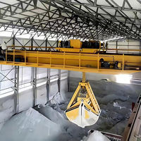 Grúa Puente de Doble Viga con Cucharón de 20 Toneladas, Certificación CE, Documentación de Exportación, Directo de Fábrica