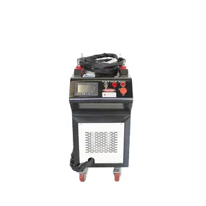 Máquina de limpieza láser de pulso cl1000, 200w, 300w, 500w, para uso industrial, de metal oxidado, precio de la mochila