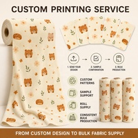 Tissu Minky en Gros, Impression Numérique Personnalisée, Haute Résistance des Couleurs, 100% Polyester, Idéal pour les Couvertures