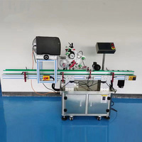 Étiqueteuse plate entièrement automatique Machine d'étiquettes auto-adhésives à grande vitesse pour sacs d'emballage en carton pour aliments et légumes