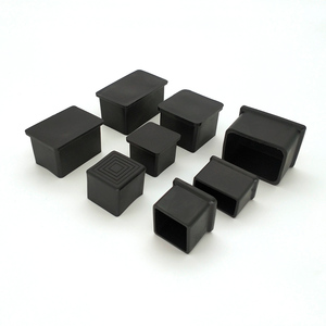 End Caps Tube Cap Round Square Rectangular Pipe Plastic End Caps Plugs Steel Tube Cap Plug