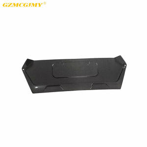 Panneau de plaque d'immatriculation de pare-chocs arrière conçu sur mesure exclusif en fibre de carbone pour le panneau de cadre de plaque d'immatriculation de pare-chocs arrière <span class=keywords><strong>Corvette</strong></span> C8 - Product Image 1