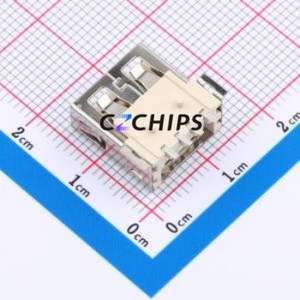 USB90-12-T1-W1 USB Connector SMD Connector ( Connector Type: Type-A )( Protocol Standard: USB 2.0 )( Gender: Female ) - Product Image 2