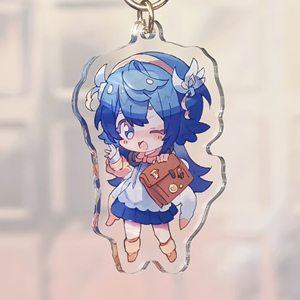 Personalized <strong>Keychains</strong> Custom <strong>Anime</strong> Acrylic Keychain Clear Plastic Acrylic Keychain - Product Image 2