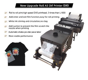 A3 Dtf Drucker pour les petites entreprises à la maison pour Epsn L1800 DX5 imprimante Dtf et Mini Dtf four de polymérisation poudre Shaker imprimante à jet d'encre - Product Image 5