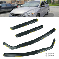 Déflecteurs de vent et de pluie de haute qualité pour vitres de voiture, teintés, pour Ford Mondeo MK4 2007-2014, 5 portes, berline