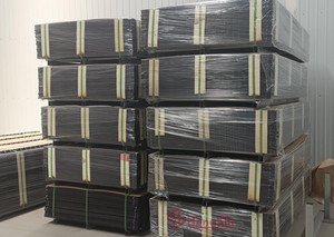 פנלים רשת תיל pvc שחור מצופה - Product Image 4