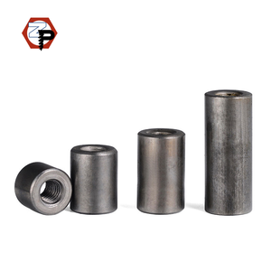 Écrous de raccordement cylindriques longs et ronds en acier au carbone M5 M6 M8 <span class=keywords><strong>M10</strong></span> M12 M16 - Product Image 1