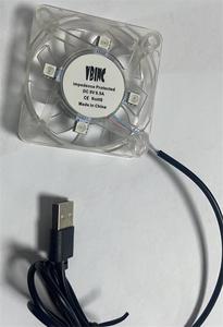 고속 60*60*15mm <span class=keywords><strong>DC</strong></span> 12V 쿨러 팬 5V 24V 슬리브 또는 볼 베어링 미니 6015 <span class=keywords><strong>DC</strong></span> 브러시리스 냉각 팬 USB 케이블 - Product Image 6