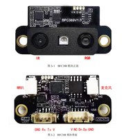 Módulo Biométrico Multimodal BFP388, Reconocimiento Facial, de Palma y de Venas, Intercomunicador de Audio Bidireccional UART para Terminal de Control de Acceso