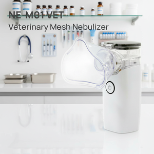 NE-M01VET <span class=keywords><strong>Nebulizer</strong></span> Mesh Veteriner untuk Anjing & Kucing - Alat Penyemprot Hewan Peliharaan yang Mudah Dioperasikan - Product Image 6