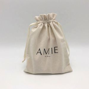 Custom Logo Muslin <b>String</b> <b>Bag</b> Eco Cotton Canvas Drawstring Pouch <b>Bag</b> for Gift - Product Image 4