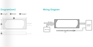 레타론 90W UL 100-120VAC에서 24V 90W 3750mA로 변환하는 LED 드라이버, 미러용 FCC 디포깅 정전압 전원 공급 장치 - Product Image 2