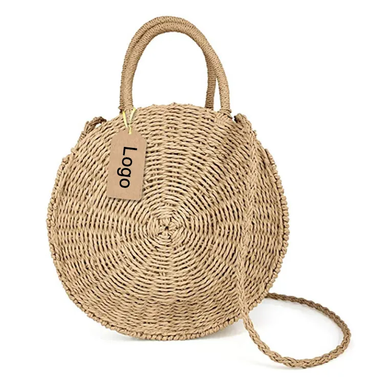 Rattan Style seagrass straw clutch bag women pouch bag for straw