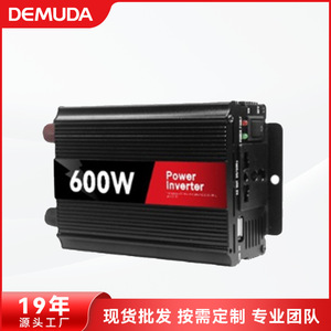 อินเวอร์เตอร์ Demuda 600W 12V 24V เป็น 110V 220V คลื่นไซน์ปรับแต่ง สำหรับใช้ในรถยนต์ - Product Image 4