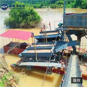 Pontones Flotantes <span class=keywords><strong>de</strong></span> 100 cm, Barcaza <span class=keywords><strong>de</strong></span> Dragado <span class=keywords><strong>de</strong></span> Arena, Sistema <span class=keywords><strong>de</strong></span> Transporte por Cadena <span class=keywords><strong>de</strong></span> Cangilones, Embarcaciones Mineras - Product Image 5