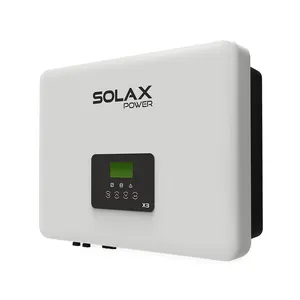 Yüksek güç Solax 380 Volt üç fazlı 5000Watt 7000Watt 10000Watt 12000Watt Mppt güneş invertör güneş sistemi