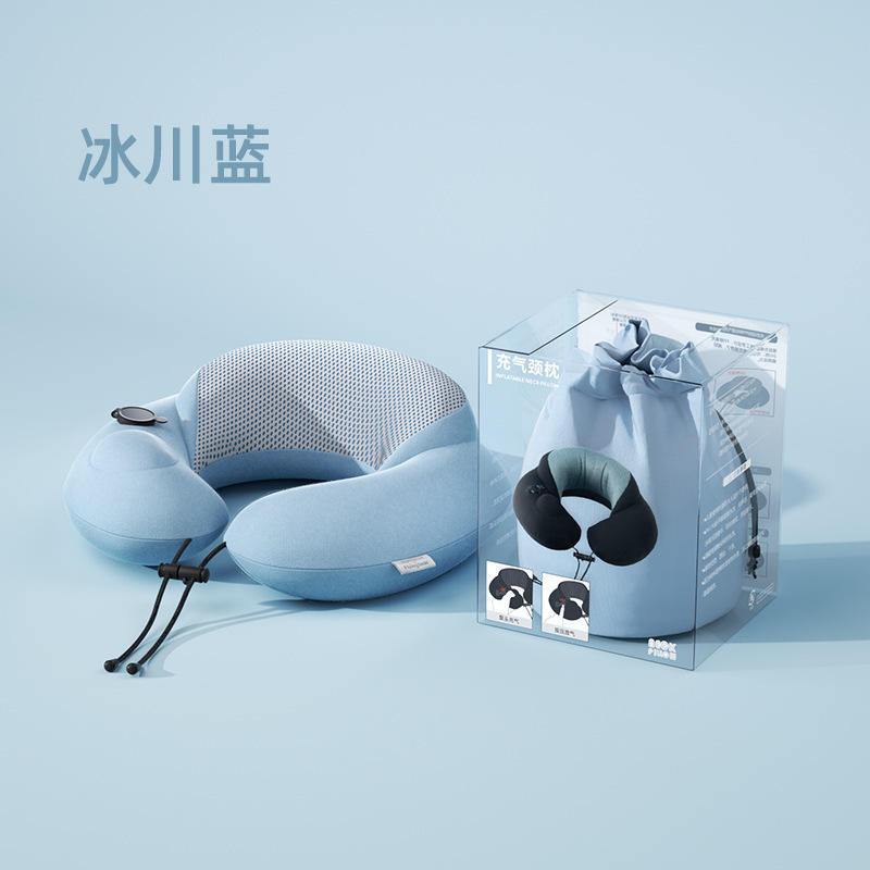 Caja de regalo con bolsa de almacenamiento azul