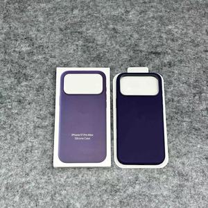 เคสโทรศัพท์ซิลิโคนกันรอยนิ้วมือ ผิวสัมผัสนุ่ม สีพื้น ป้องกันรอยขีดข่วน สำหรับ iPhone 12 13 14 15 16 17 18 - Product Image 6