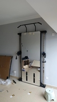 Système de poulie multiple Machine à câble murale avec piles de poids en acier pour la salle de sport, la maison et le fitness.