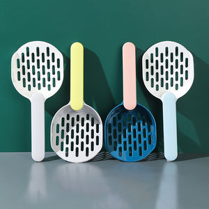 ที่ตักทรายแมวขนาดใหญ่แบบซักได้ Rarewe <span class=keywords><strong>Pet</strong></span> <span class=keywords><strong>Products</strong></span> สีเรียบง่าย ดีไซน์บล็อกสี ที่ตักขยะแมวแบบหนา ขายส่งจากผู้ผลิต - Product Image 1