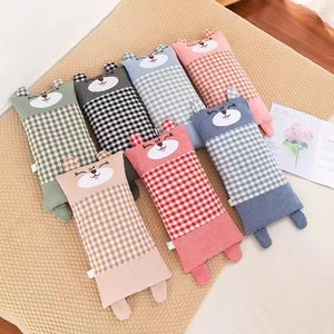 <span class=keywords><strong>Cuscino</strong></span> per federa in cotone lavato a quadri per <span class=keywords><strong>bambini</strong></span> con conchiglia di grano saraceno - Product Image 3