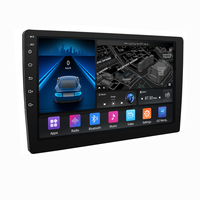 Écran Android 12 de 9 pouces avec ventilateur de refroidissement, lecteur DVD stéréo universel, navigation GPS, autoradio, CarPlay sans fil, Android Auto