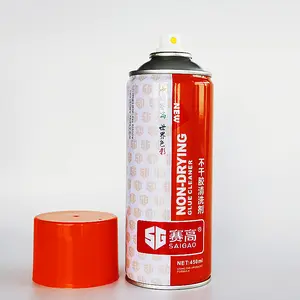 Saigao Fabriek Custom Logo Auto Care Cleaner Snelle Sticker Vlek Roest Verwijdering Spray Producten Sticker Verwijderaar