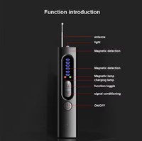 X13 professionnel alarme personnelle sécurité sans fil Microphone Audio Bug GPS Finder Anti espion caché vitesse caméra détecteur