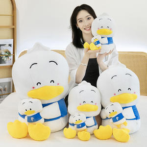 Peluche Canard Cartoon Super Doux en Forme de Bécher, Remplissage Coton PP, Jouet pour Machine à Pinces, Animal en Peluche pour Soulagement du Stress - Product Image 6